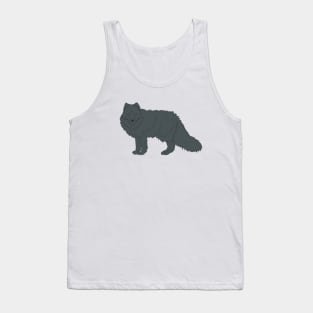 Blue Arctic Fox Tank Top